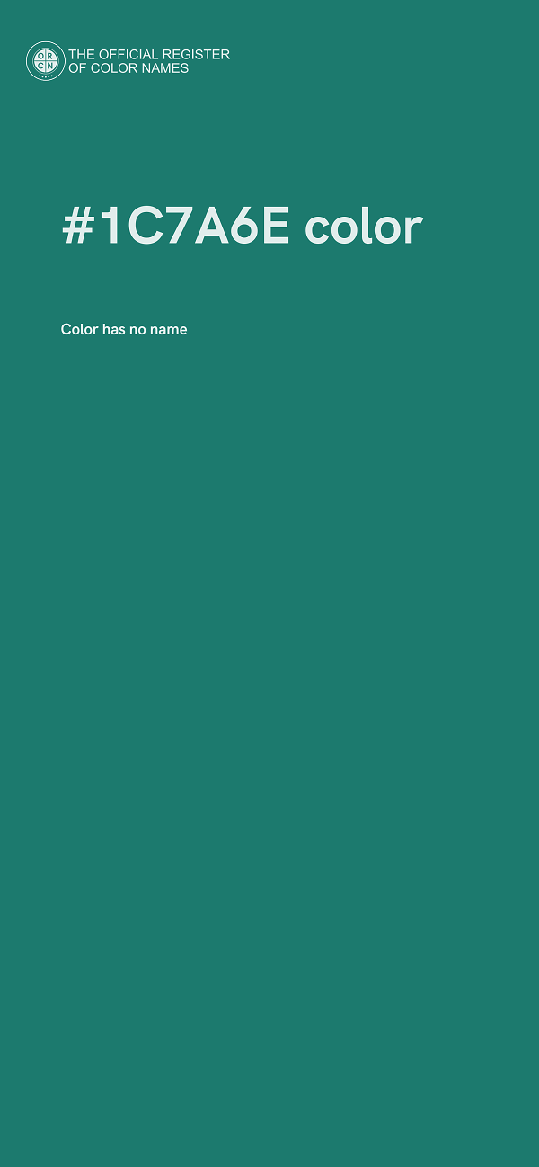 #1C7A6E color image