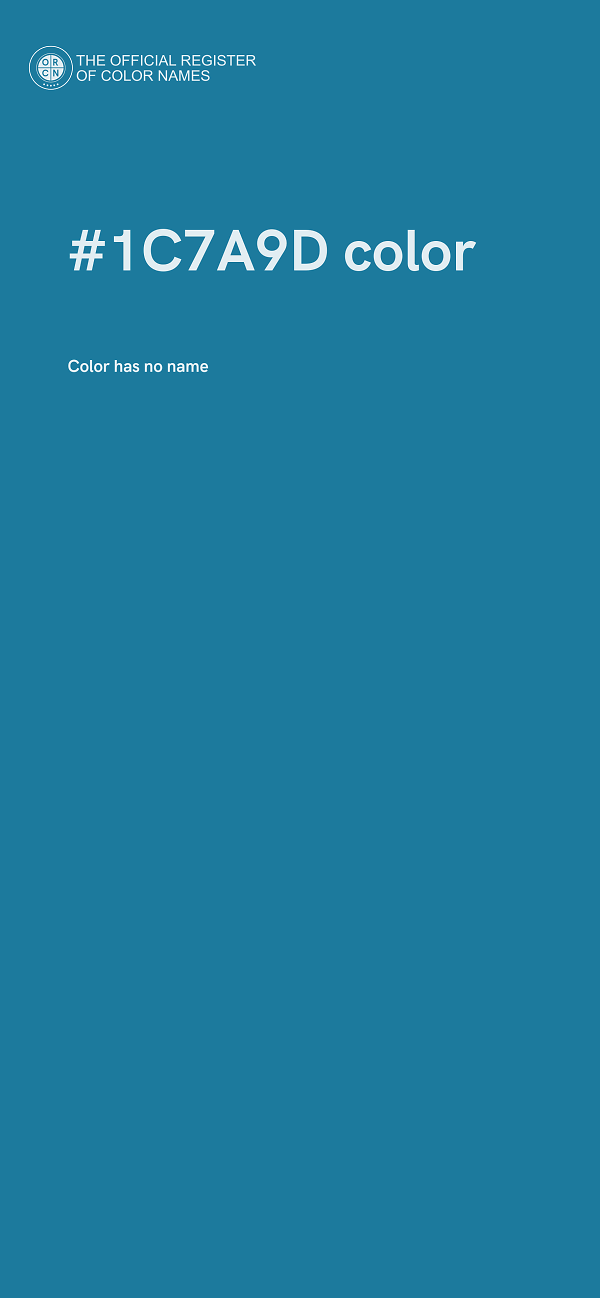 #1C7A9D color image