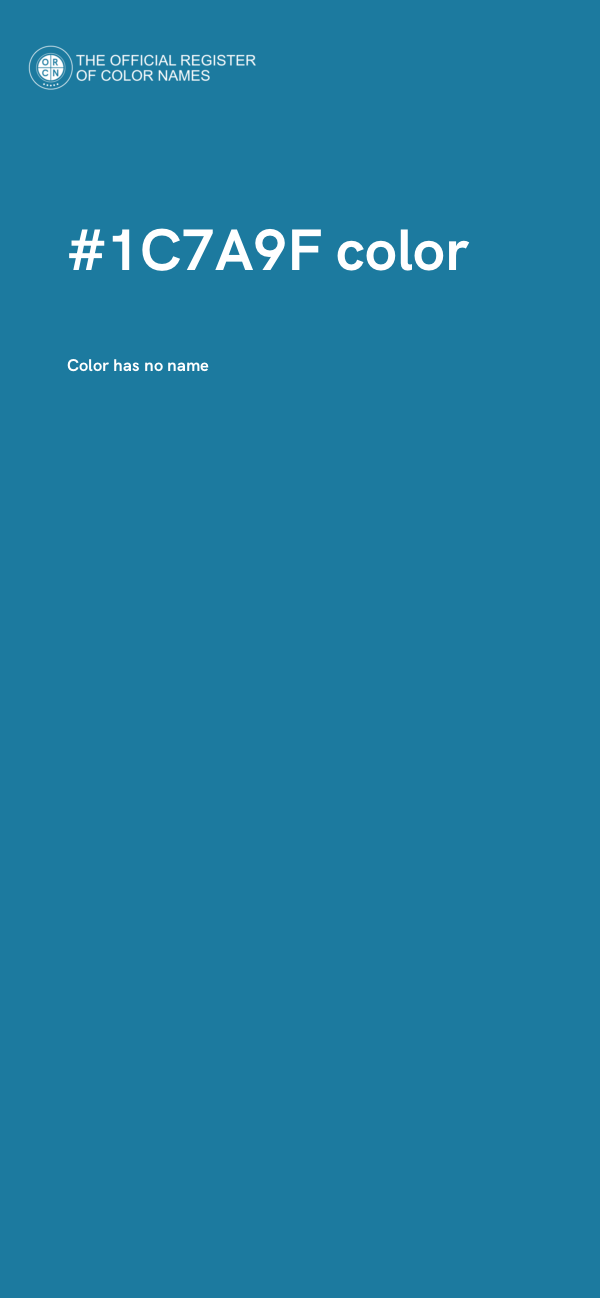 #1C7A9F color image