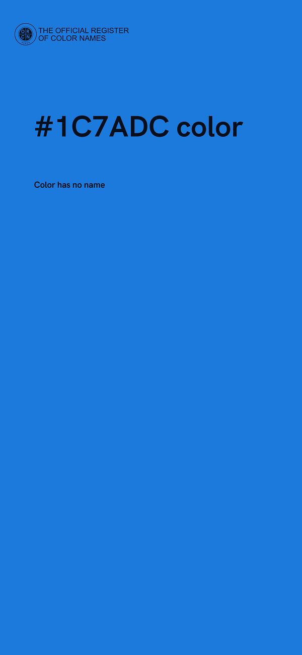 #1C7ADC color image