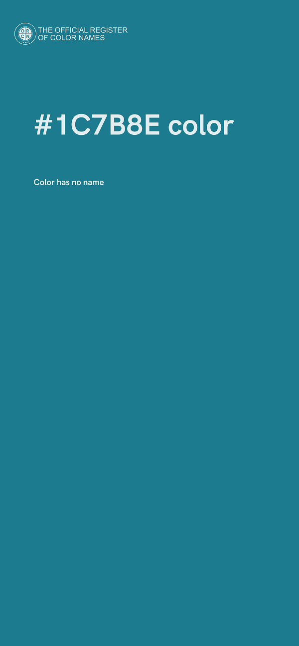 #1C7B8E color image