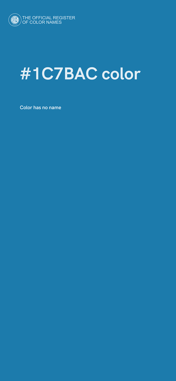 #1C7BAC color image