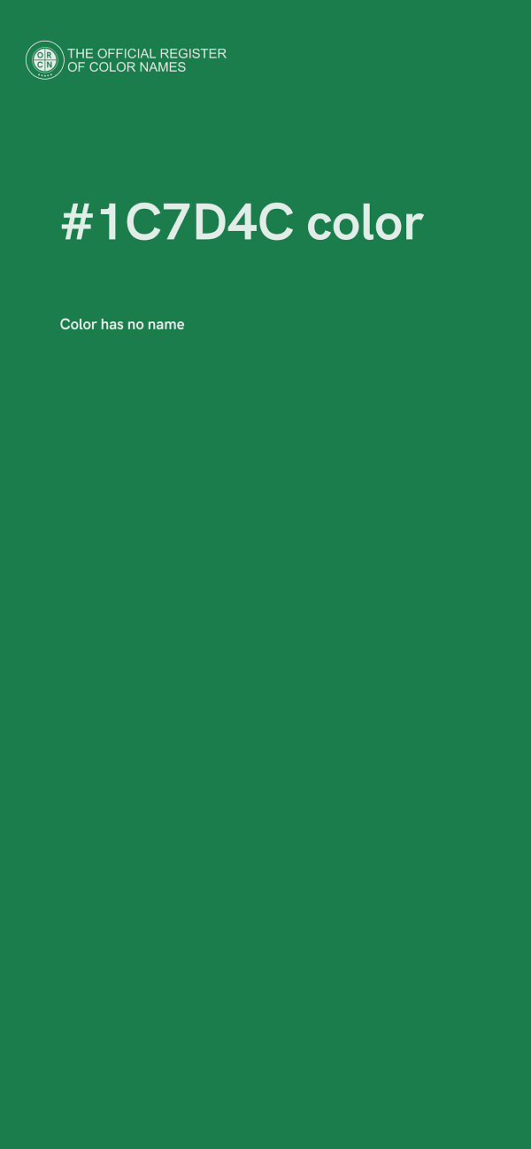 #1C7D4C color image