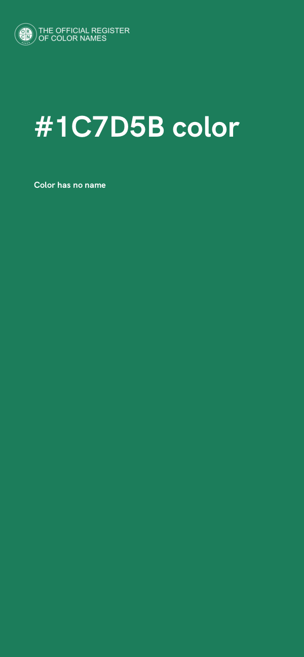 #1C7D5B color image