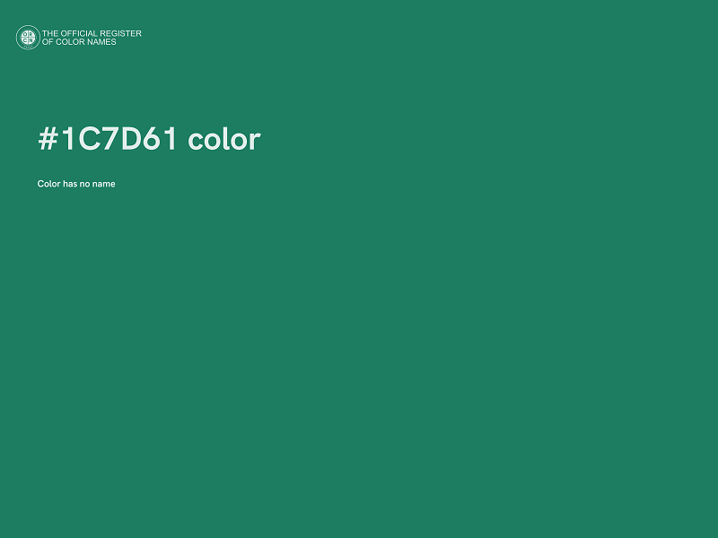 #1C7D61 color image