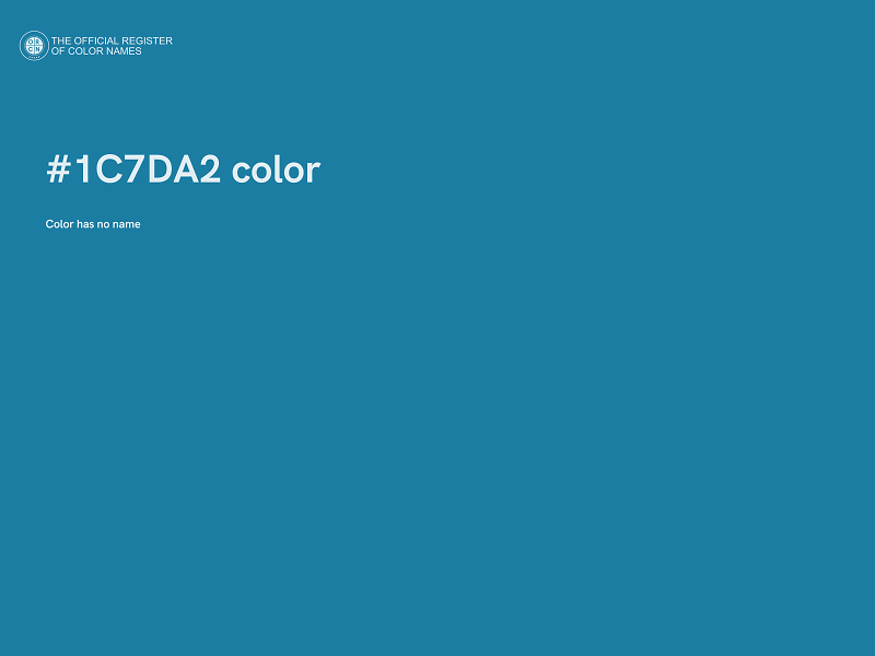 #1C7DA2 color image