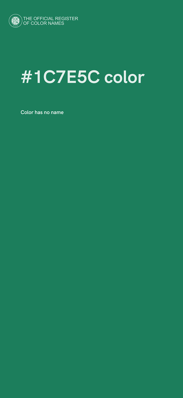 #1C7E5C color image