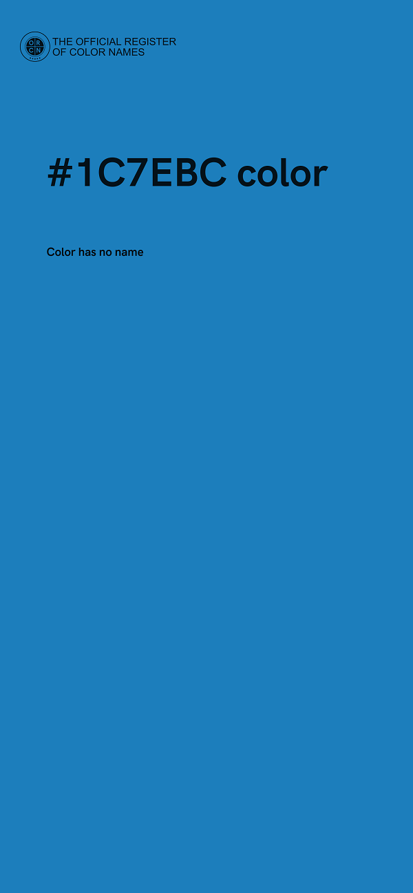 #1C7EBC color image