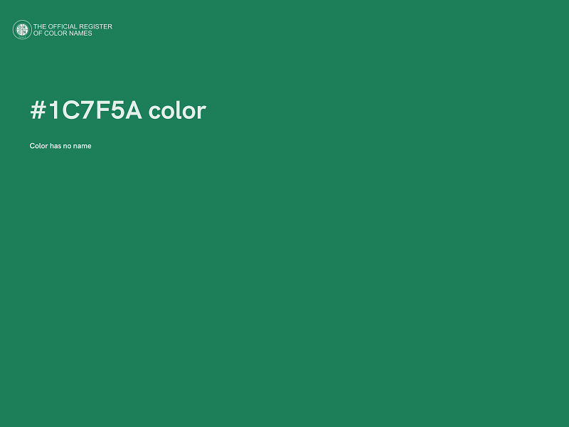 #1C7F5A color image