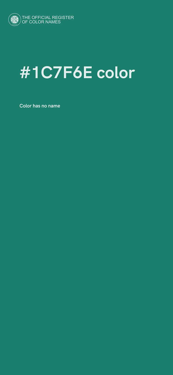 #1C7F6E color image