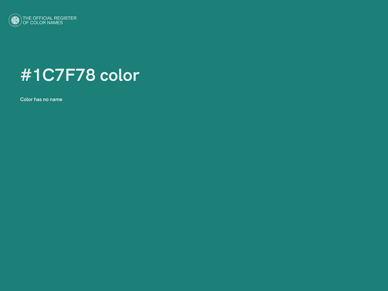 #1C7F78 color image