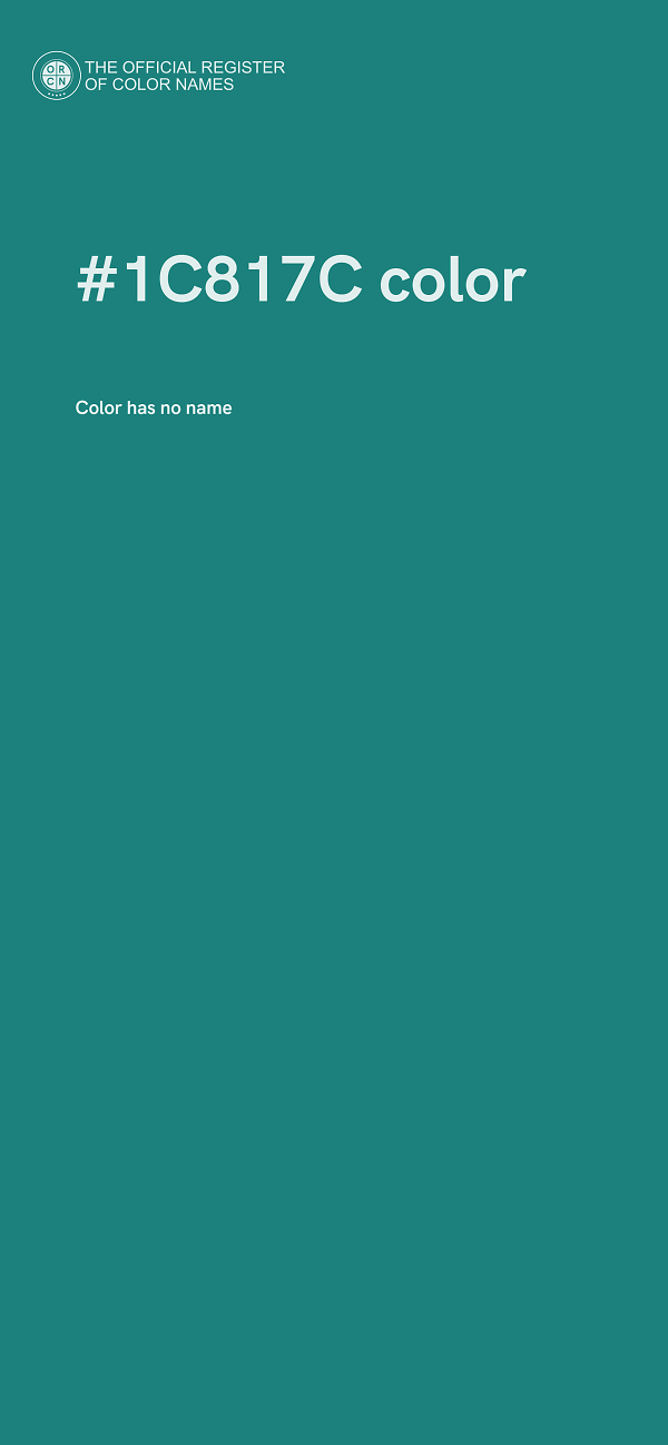 #1C817C color image
