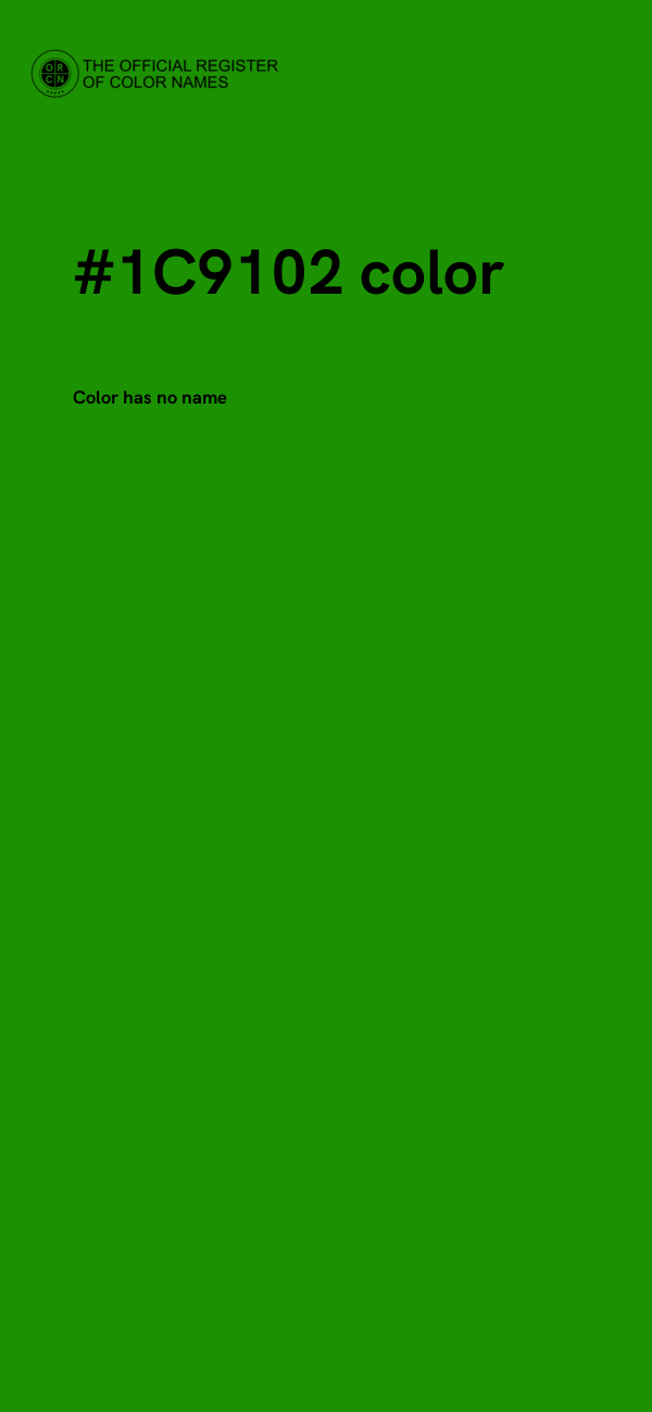 #1C9102 color image
