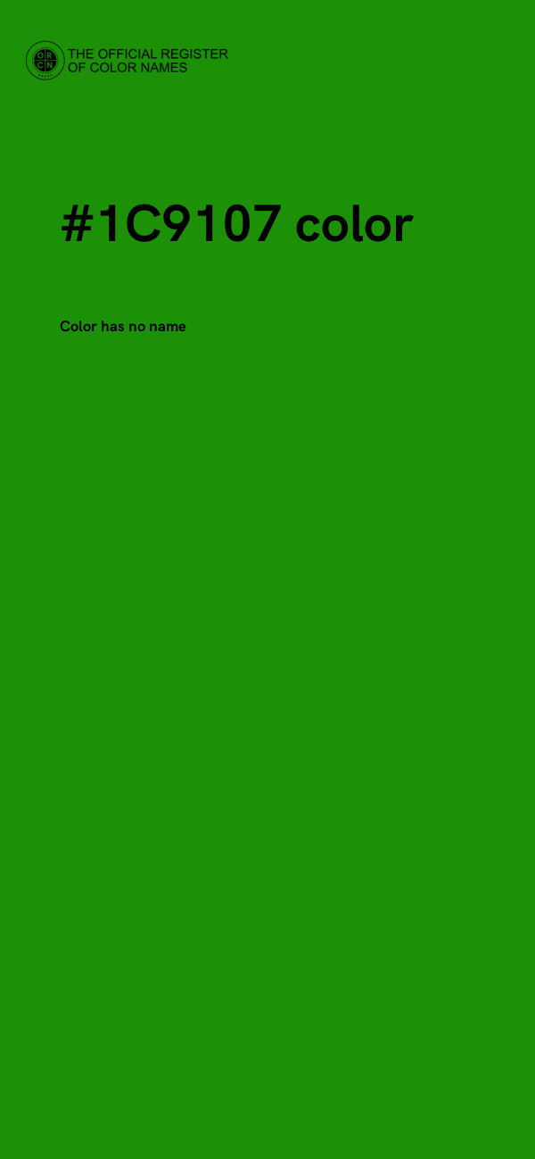 #1C9107 color image