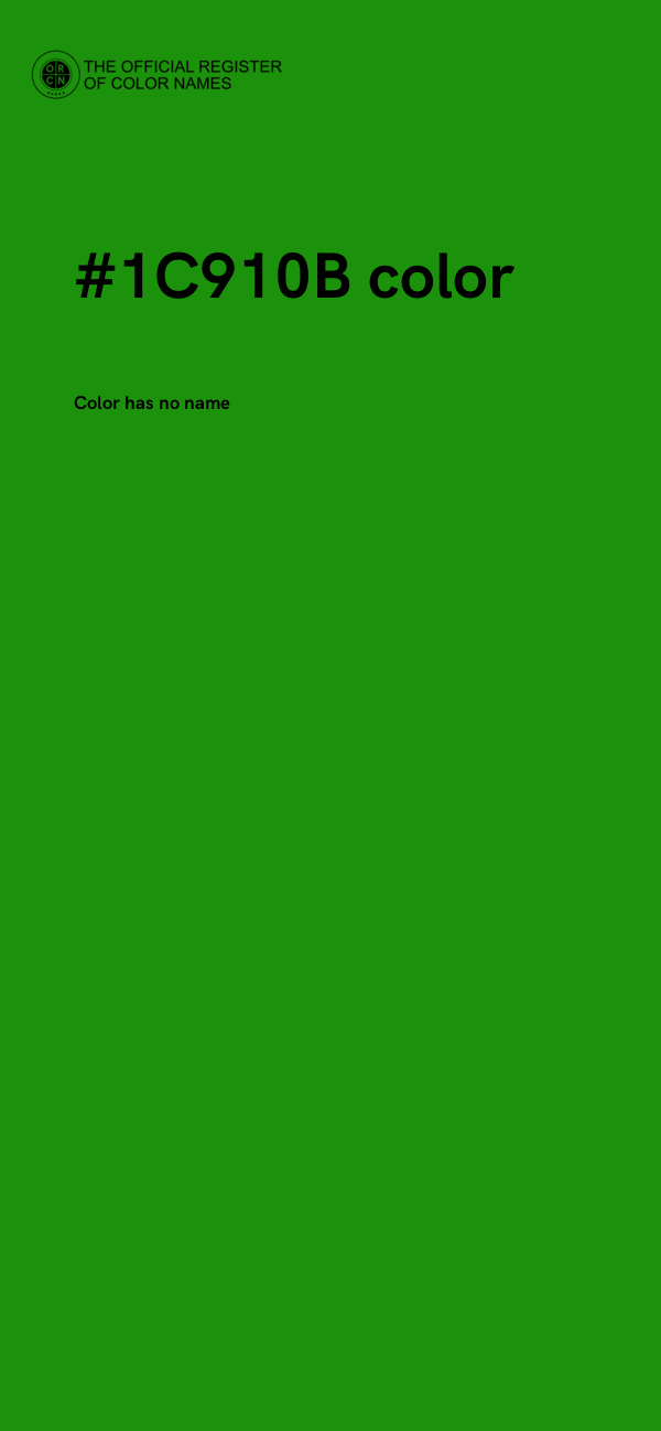 #1C910B color image