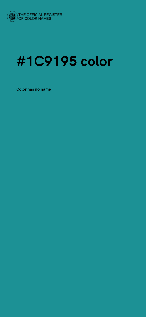 #1C9195 color image
