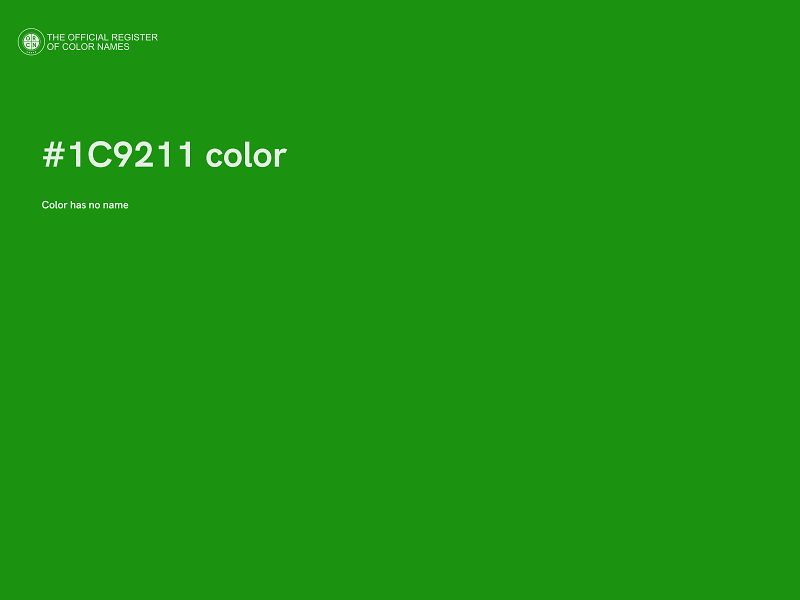 #1C9211 color image