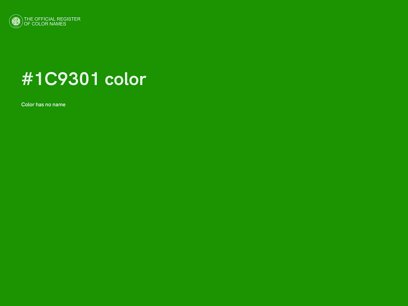 #1C9301 color image