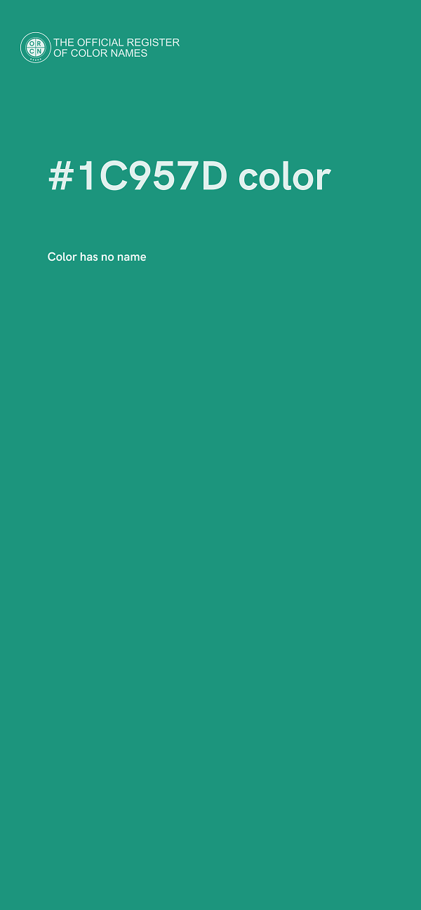 #1C957D color image