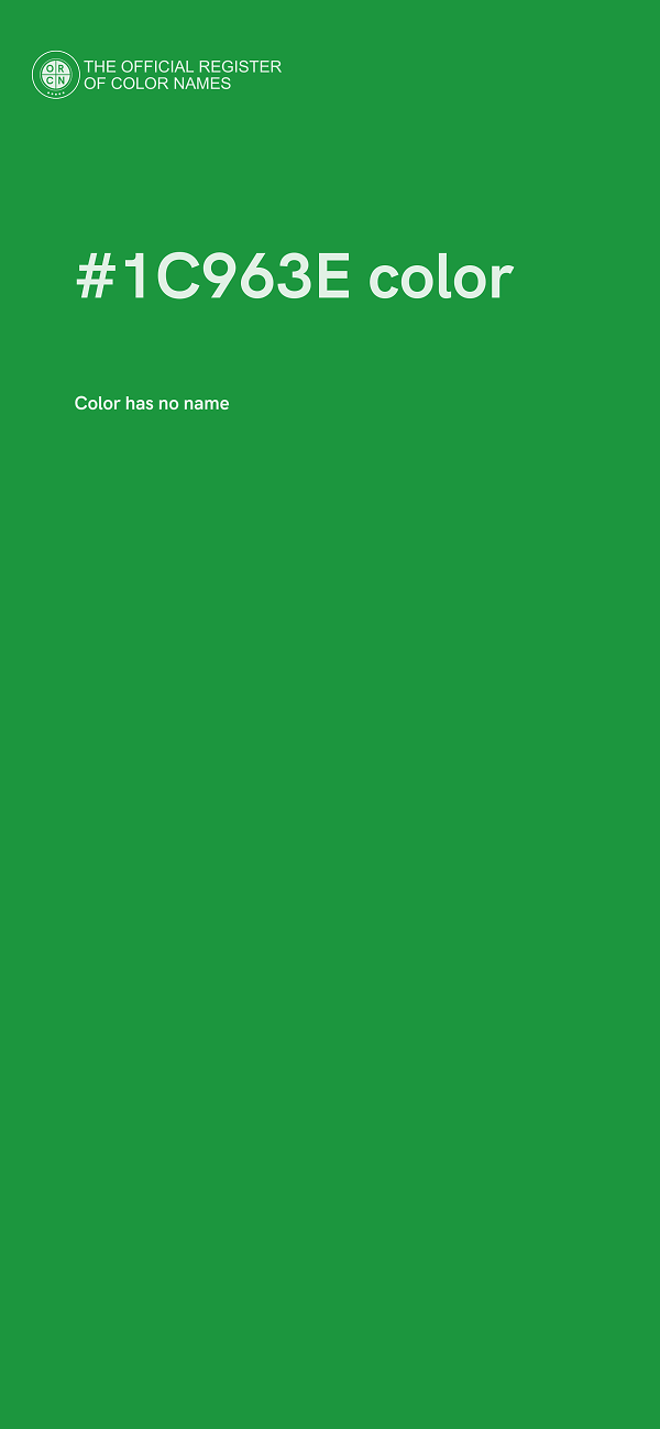#1C963E color image