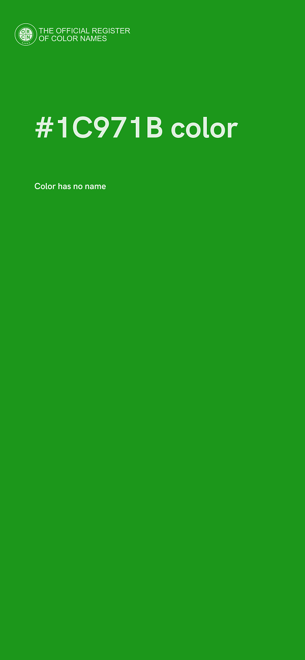 #1C971B color image