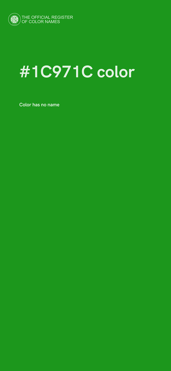 #1C971C color image