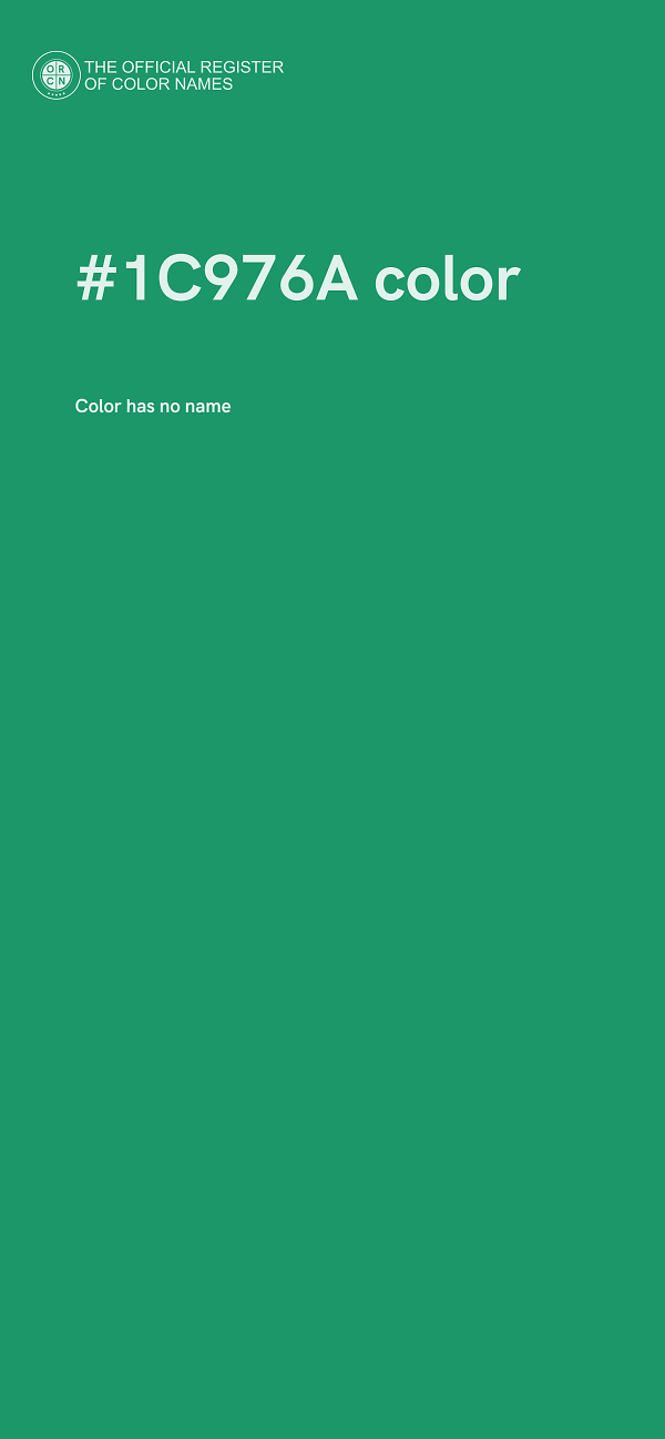 #1C976A color image