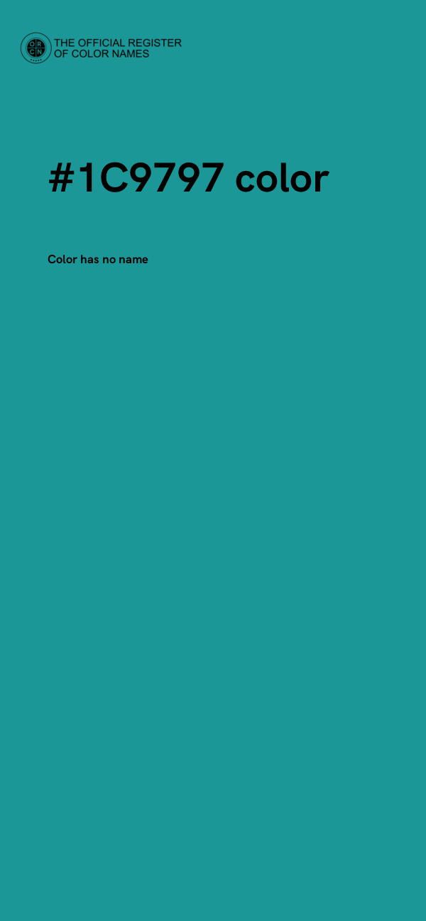 #1C9797 color image
