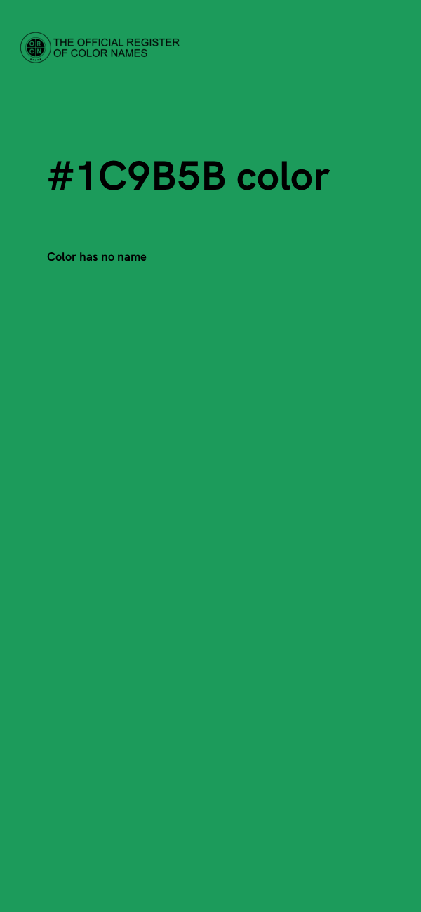#1C9B5B color image