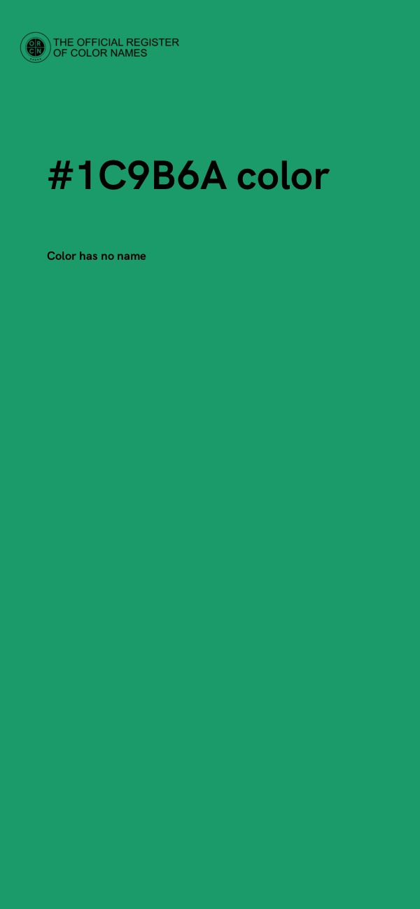 #1C9B6A color image