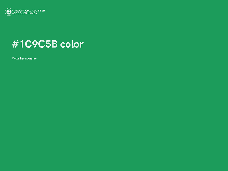 #1C9C5B color image