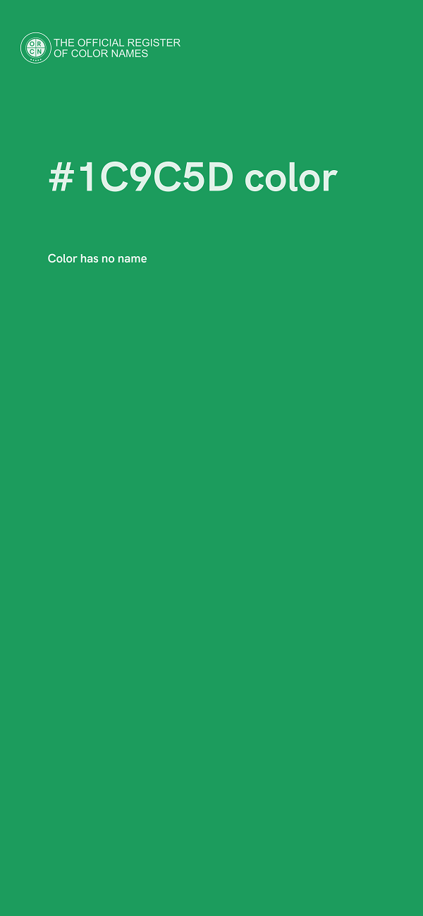 #1C9C5D color image