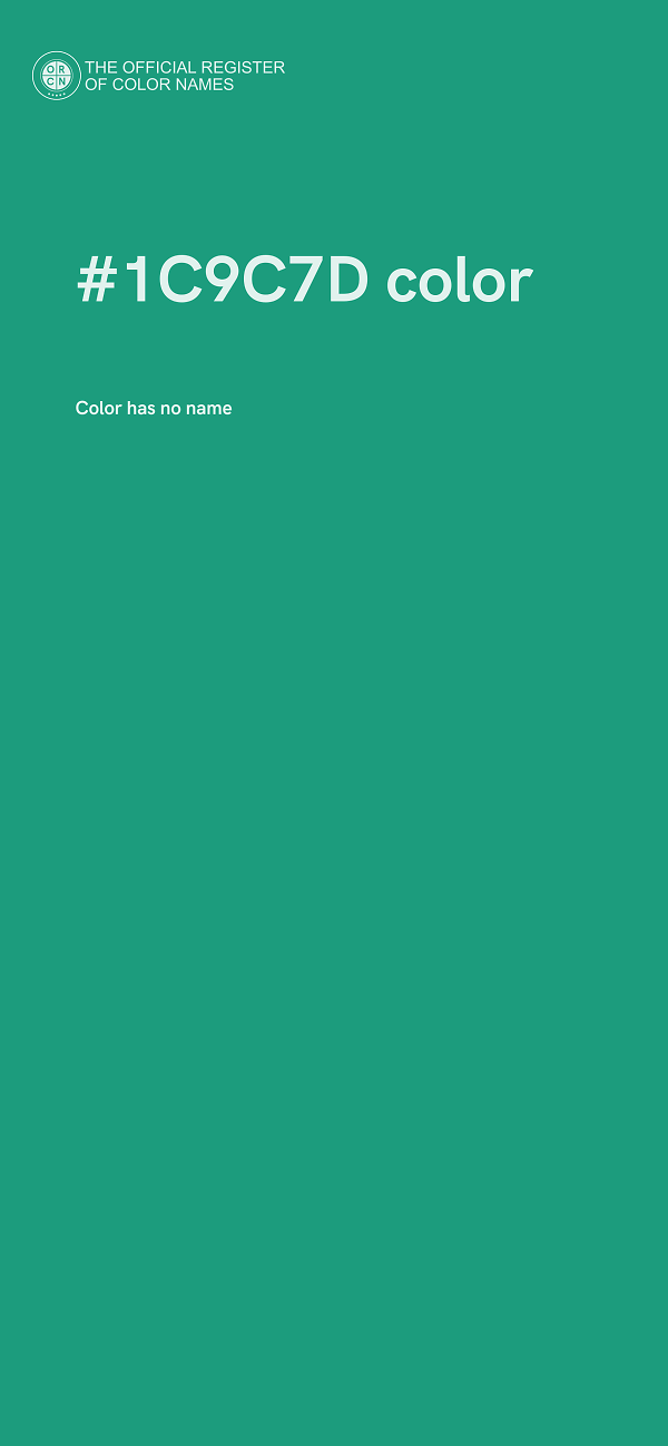 #1C9C7D color image