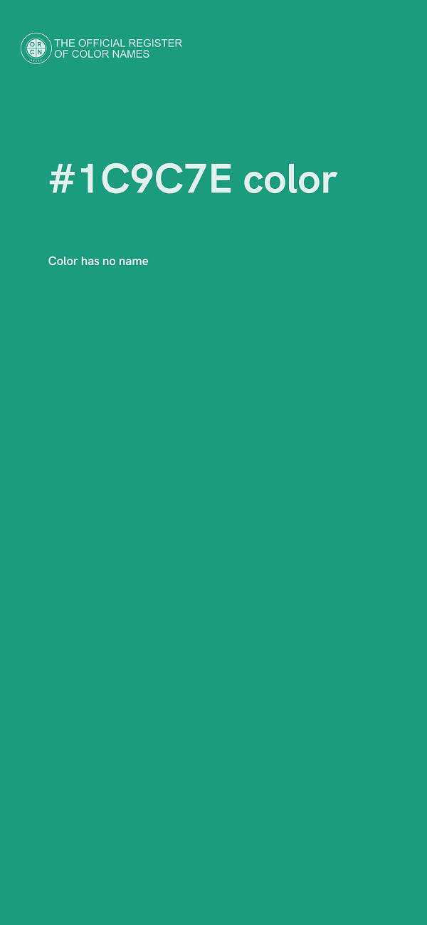 #1C9C7E color image