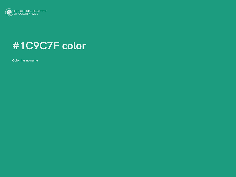 #1C9C7F color image