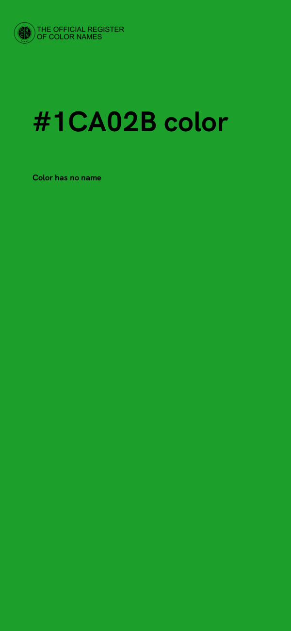 #1CA02B color image