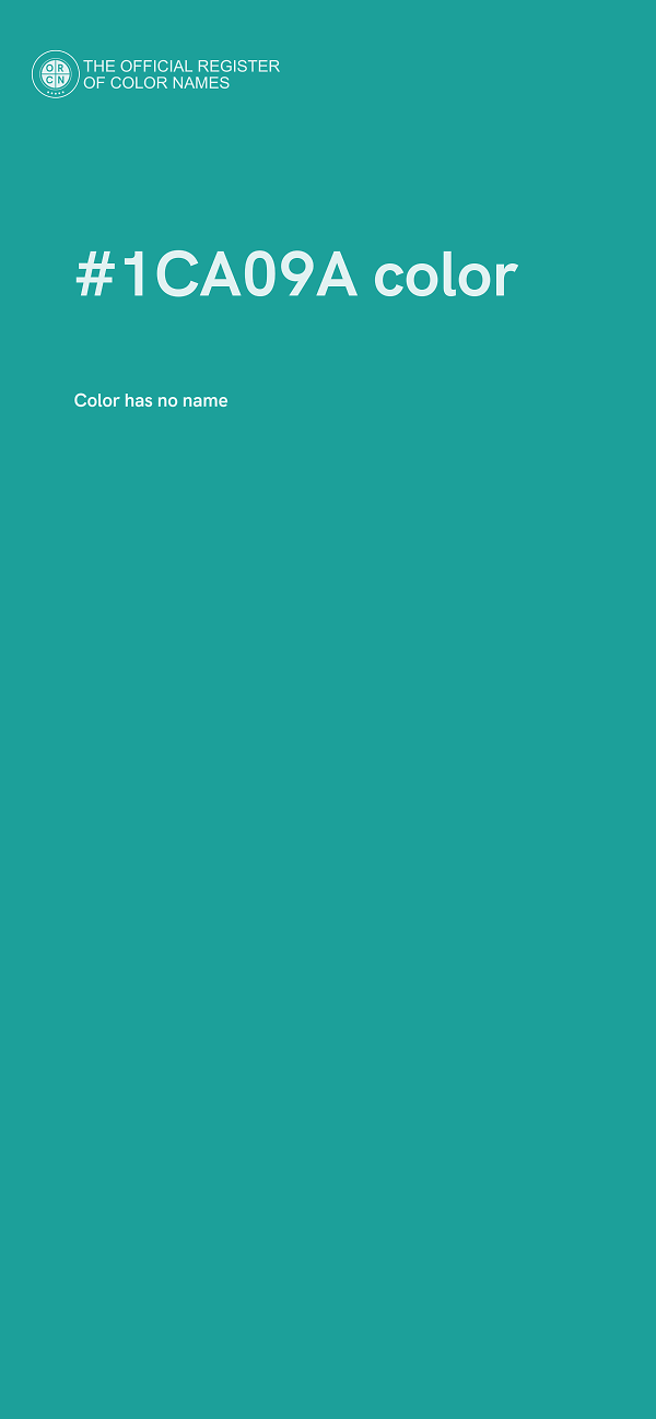 #1CA09A color image