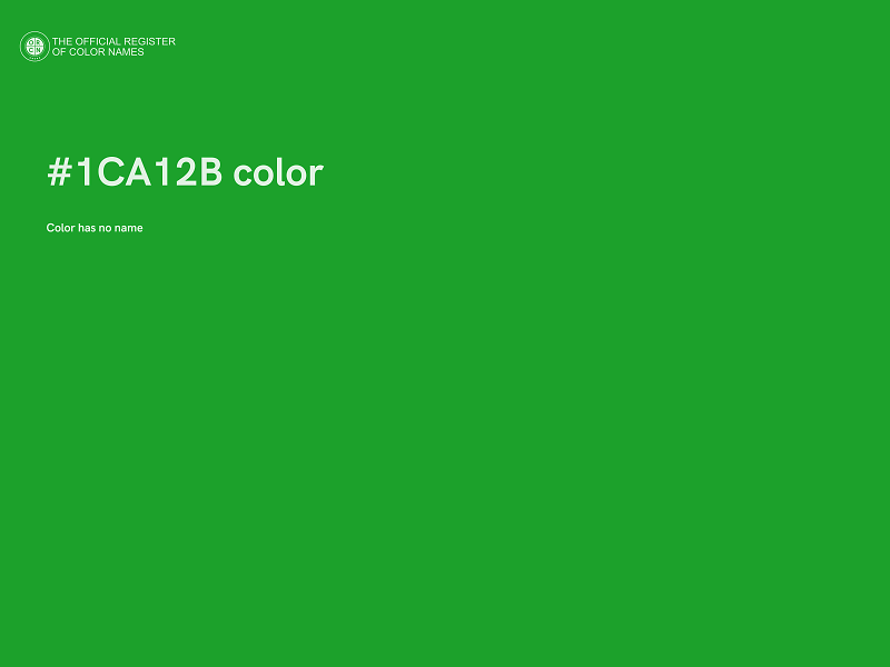 #1CA12B color image