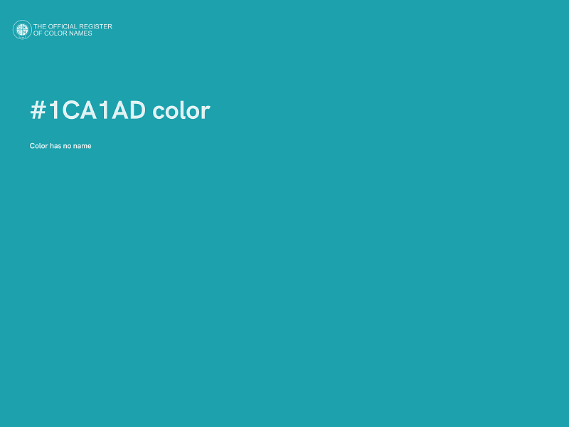 #1CA1AD color image