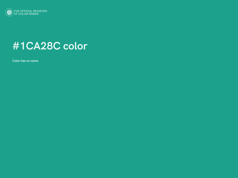 #1CA28C color image