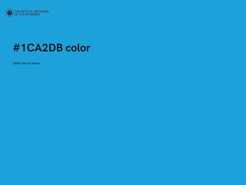 #1CA2DB color image