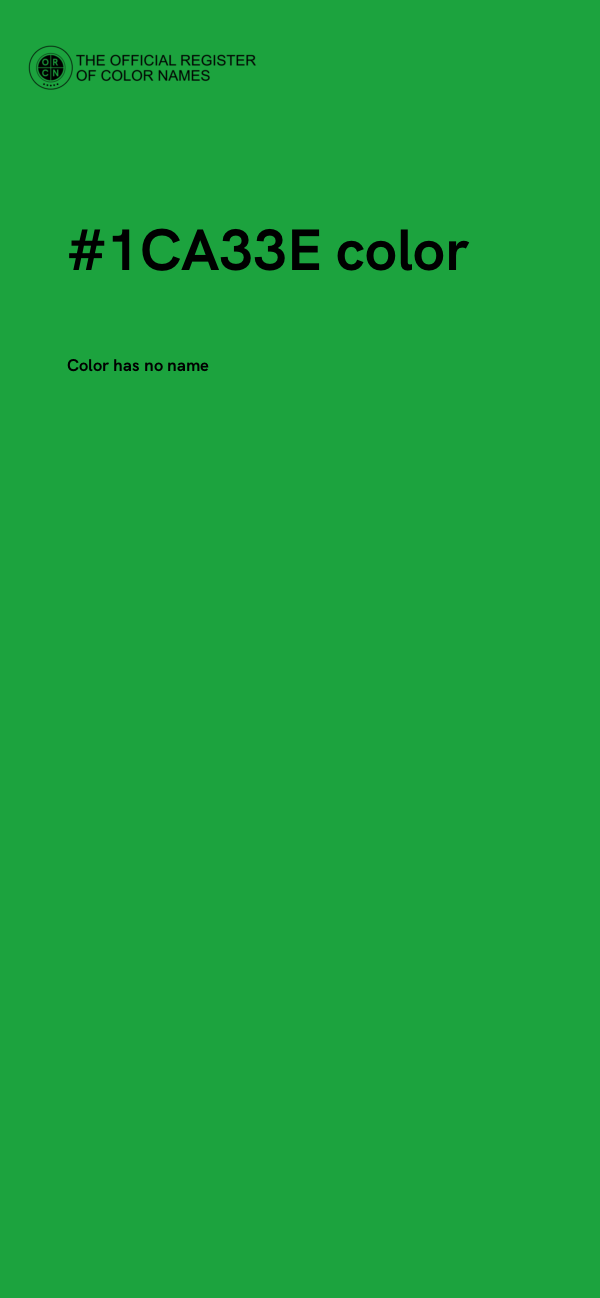 #1CA33E color image