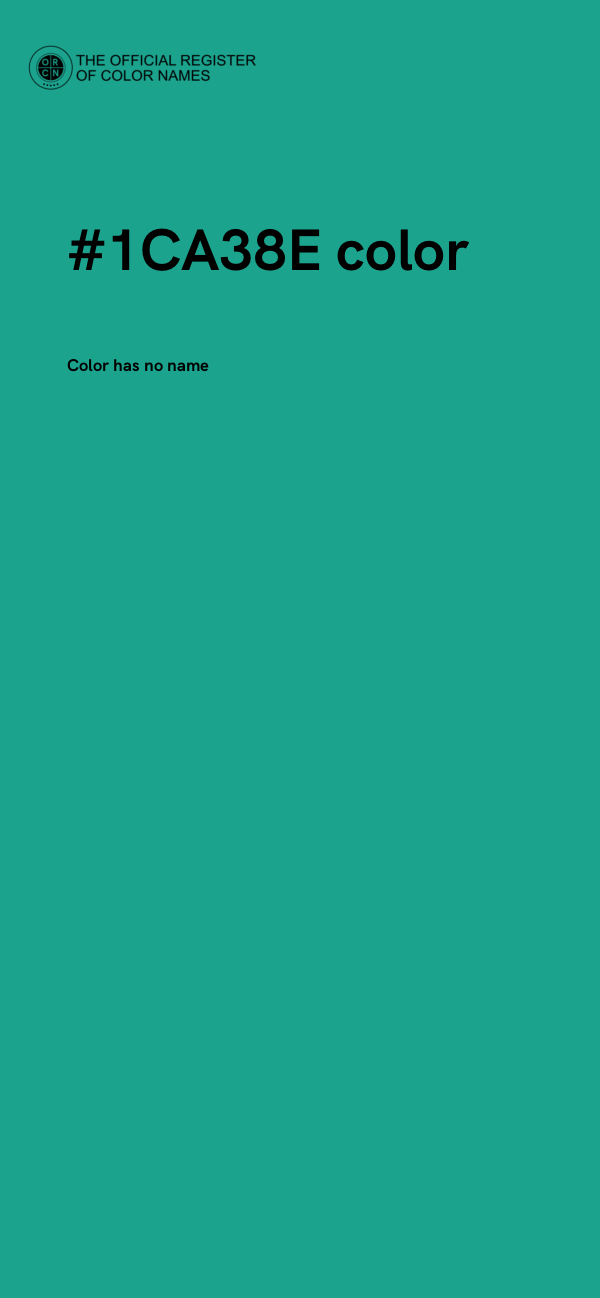 #1CA38E color image