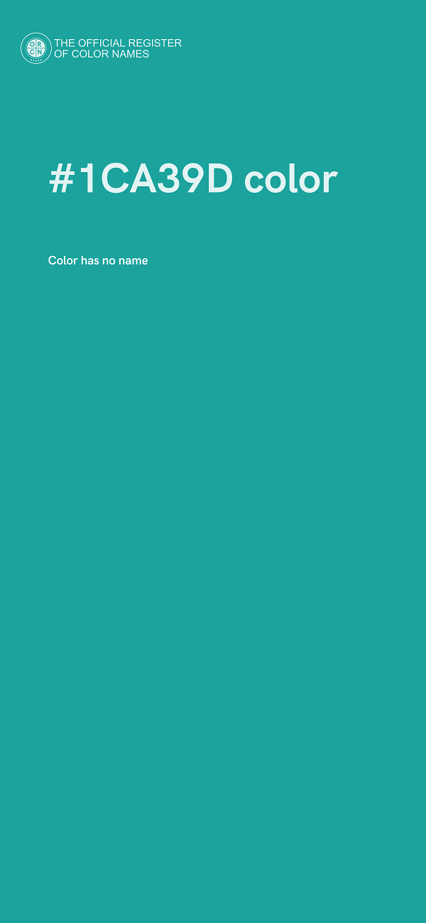 #1CA39D color image