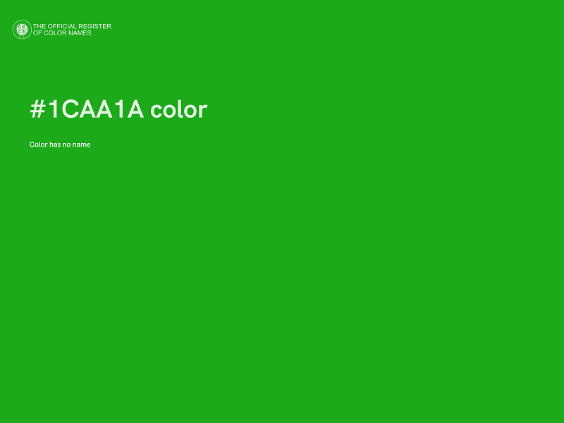 #1CAA1A color image