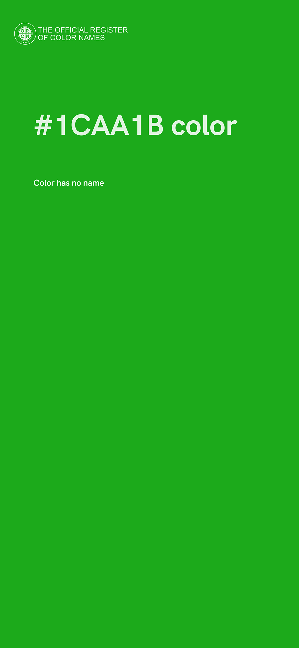 #1CAA1B color image