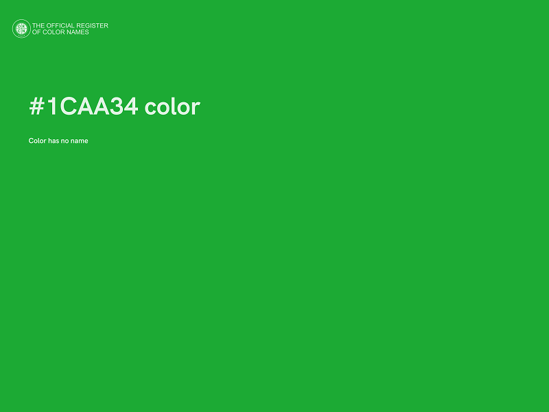 #1CAA34 color image