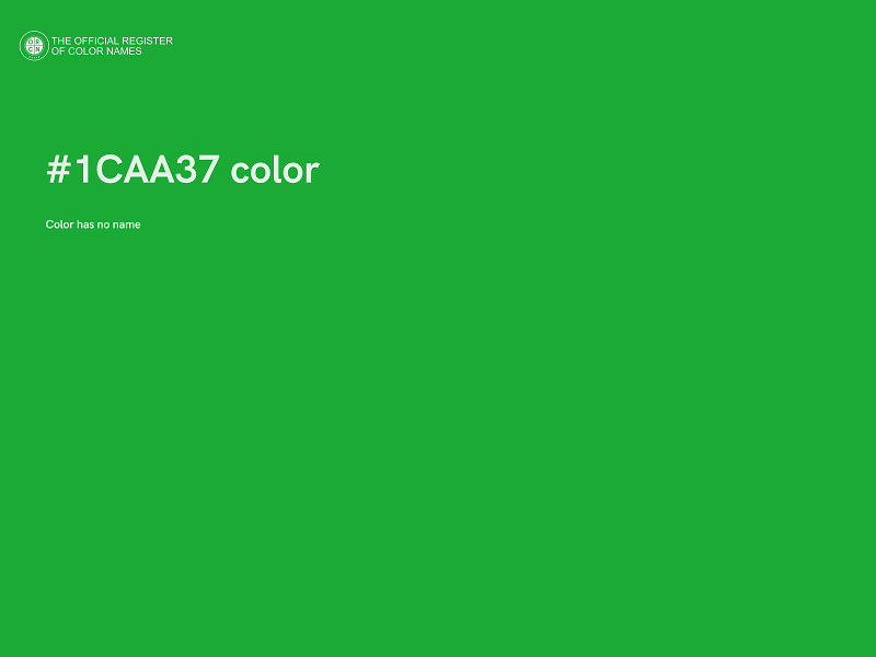 #1CAA37 color image