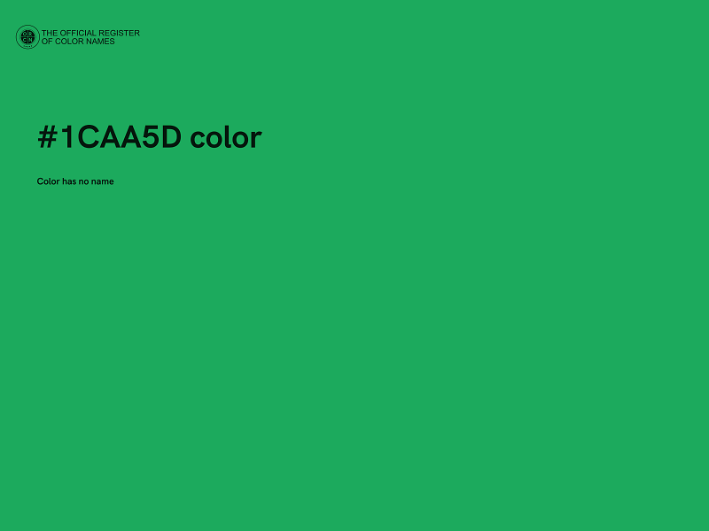 #1CAA5D color image