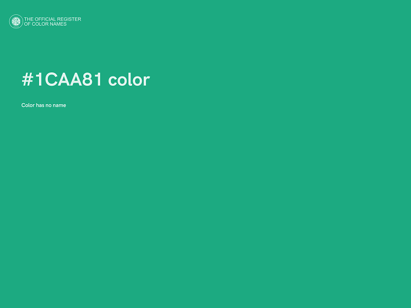 #1CAA81 color image